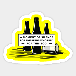 Beer Quote Sticker